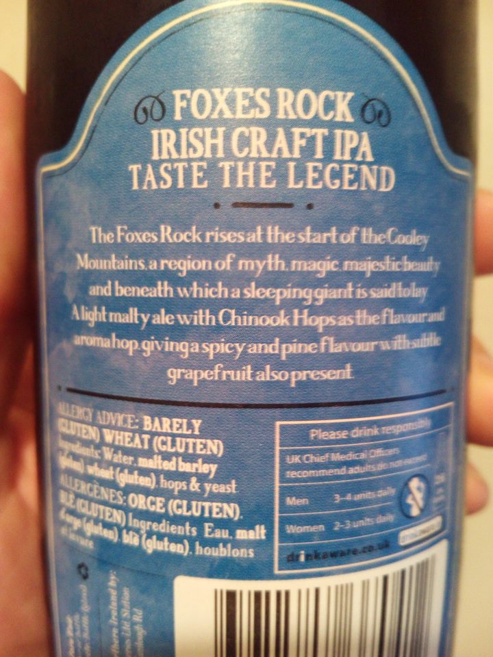 The Foxes Rock IPA
